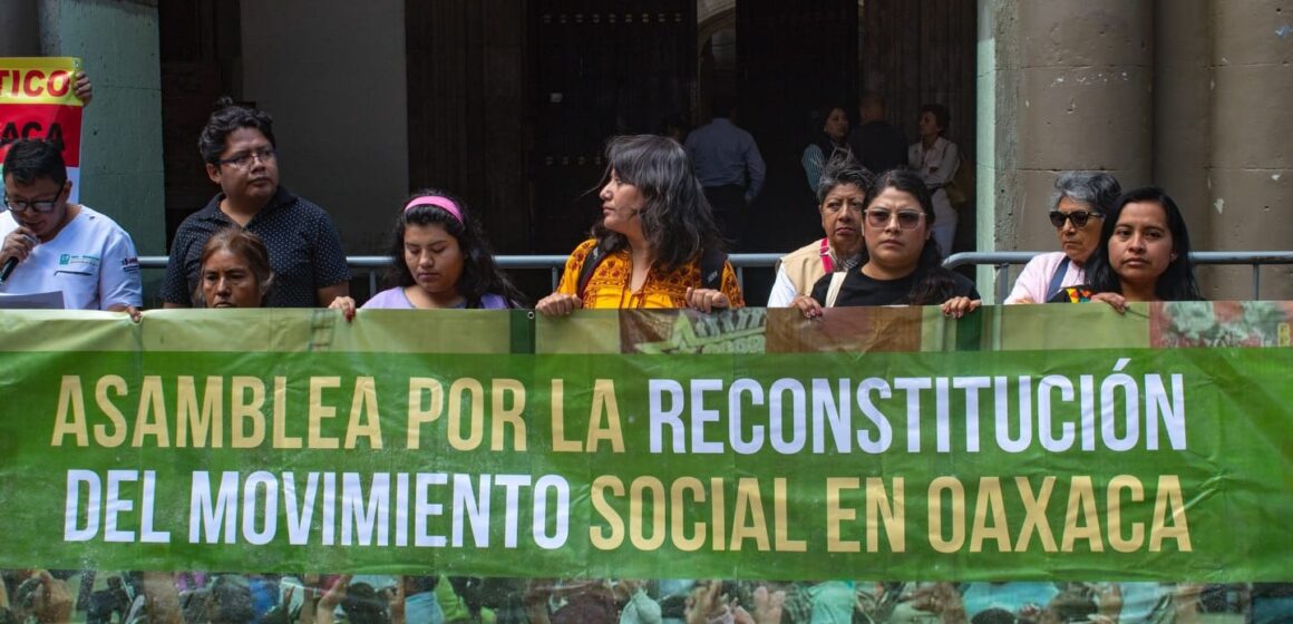 Asamblea por la Reconstrucción revive legado de la APPO ante autoritarismo estatal