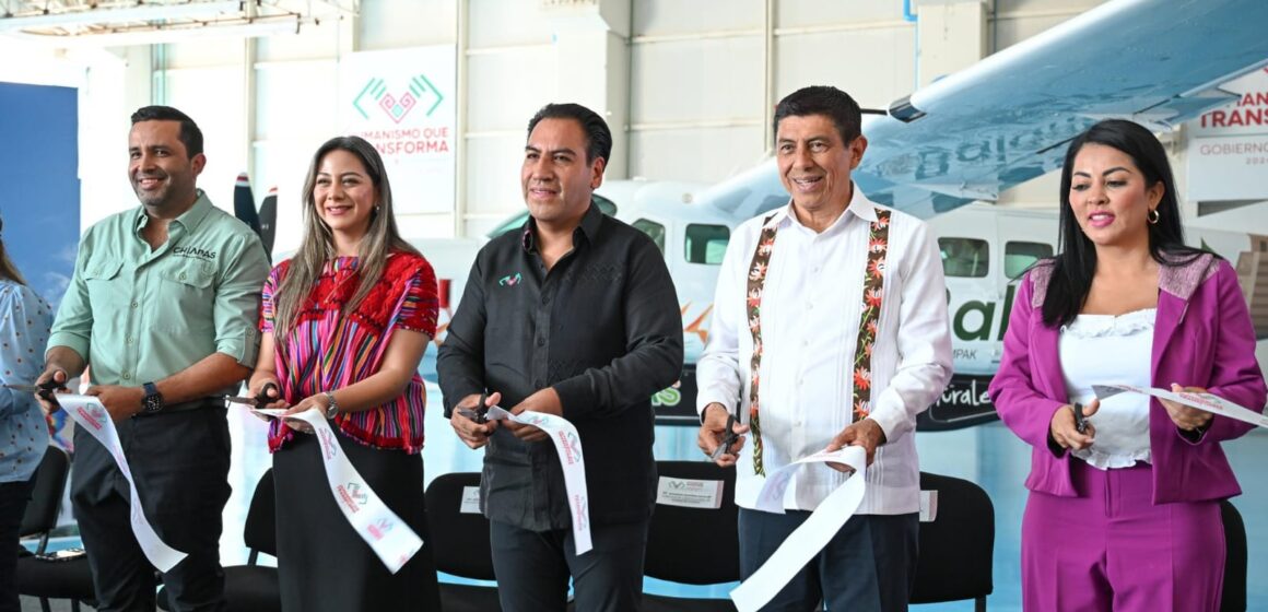 Aerobalam abre nueva ruta aérea entre Tuxtla Gutierrez, Huatulco y Oaxaca