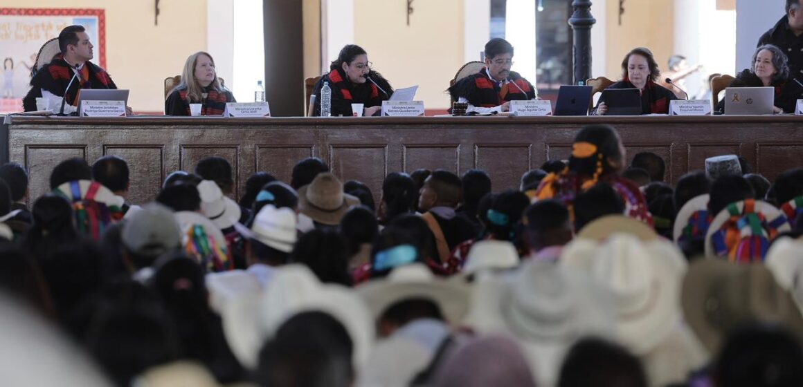 SCJN deliberó autonomía indígena de Chiapas con primera sesión extraordinaria en Chiapas