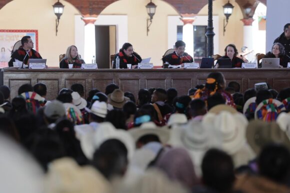 SCJN deliberó autonomía indígena de Chiapas con primera sesión extraordinaria en Chiapas