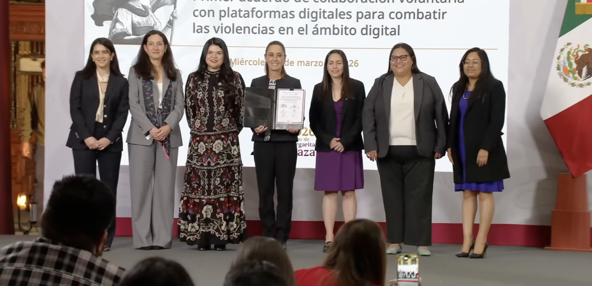 Acuerdo de colaboración con plataformas digitales será para combatir violencia digital