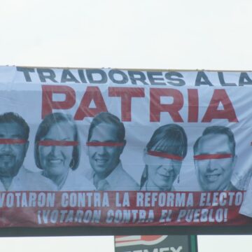 Llaman traidores a la patria a diputados de Oaxaca que votaron contra la reforma electoral