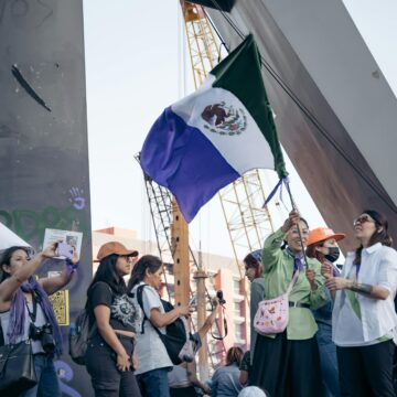 Blindaje en Palacio Nacional es para evitar confrontaciones por marcha del 8M: Sheinbaum
